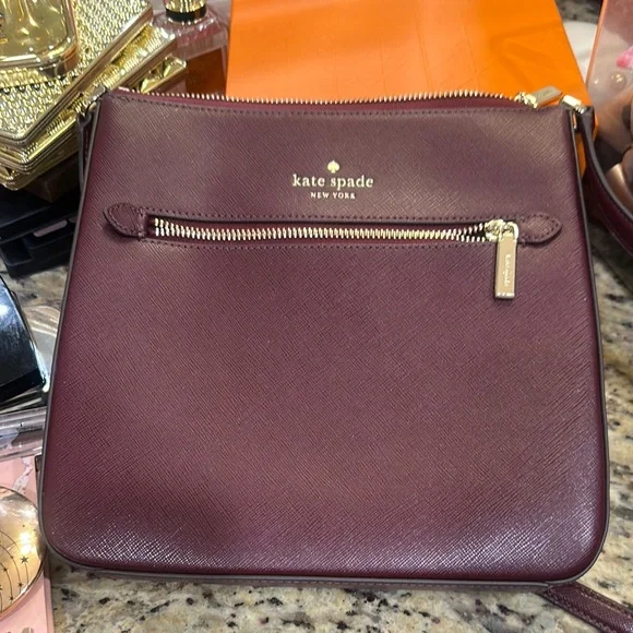 Kate Spade Plum Bag with Gold Accents Kate Spade Purple Metallic Women main image 2